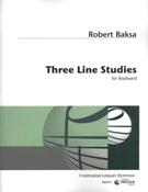 Three Line Studies : For Keyboard.