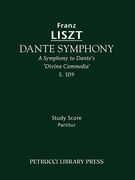 Dante Symphony : A Symphony To Dante's Divina Commedia, S. 109.