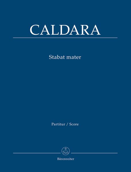 Stabat Mater : For SATB and Orchestra.