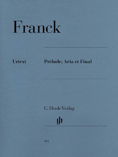 Prelude, Aria Et Final : For Piano.