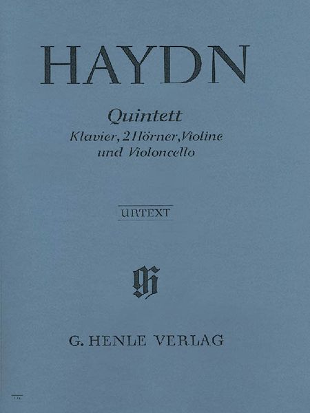 Quintett : Für Klavier, Zwei Hörner, Violine und Violoncello.