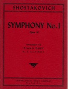 Symphony No. 1, Op. 10 : For Piano Duet / transcribed by E. Slavinsky.