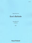 Esra's Ballade - Poem Basso VII : For Double Bass Solo (2011).