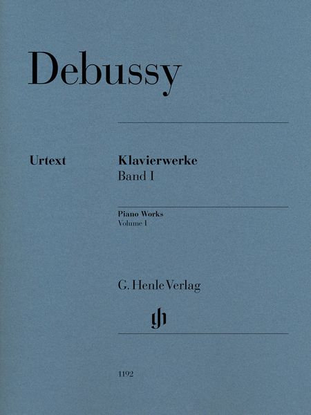 Klavierwerke = Piano Works, Vol. 1 / edited by Ernst-Günter Heinemann.