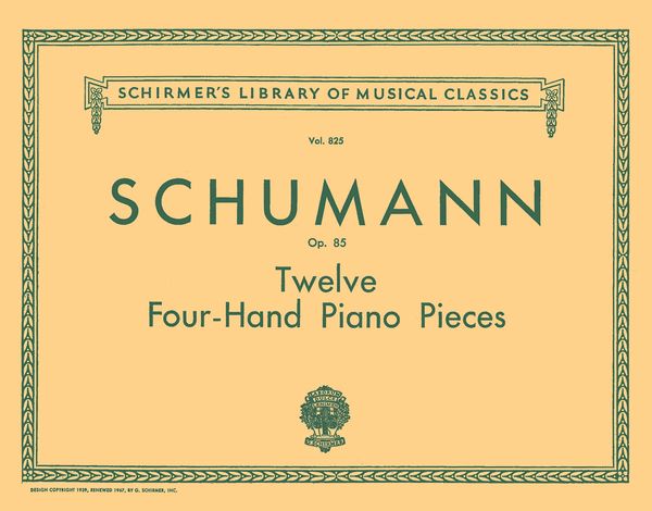 Twelve Pieces For Large and Small Children, Op. 85 (Oesterie).