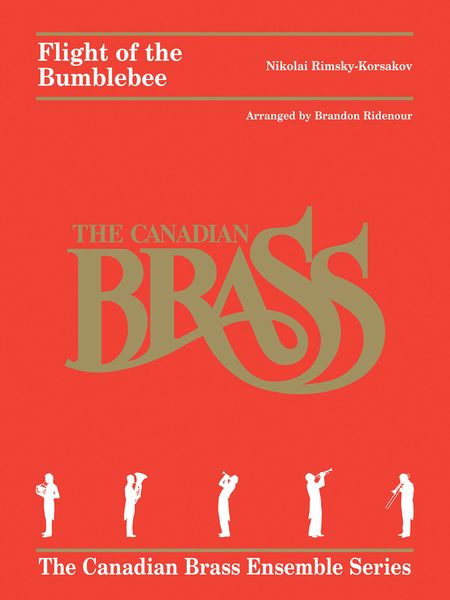 Flight Of The Bumblebee : For Brass Quintet / arranged by Brandon Ridenour.