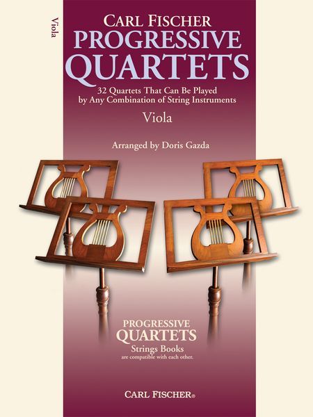 Progressive Quartets : Viola / arranged by Doris Gazda.