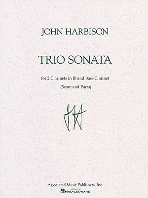 Trio Sonata : For Two Clarinets In B Flat and Bass Clarinet.