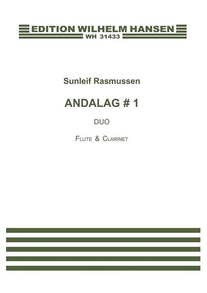 Andalag #1 : Duo For Flute and Clarinet.