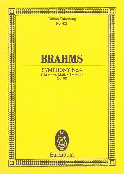 Symphony No. 4 In E Minor, Op. 98.