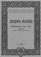 Symphony No. 104 In D Major (London). / Ed. by H. C. Robbins Landon.