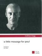 Little Message For Paul : For Piano (2007).