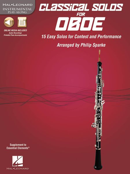 Classical Solos For Oboe : 15 Easy Solos For Contest and Performance / arr. Philip Sparke.