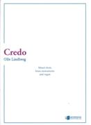 Credo : For Mixed Choir, Brass Instruments and Organ.