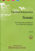 Sonate : Für Violoncello und Klavier.