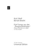 Fünf Songs Aus der Dreigroschenoper : Für Gemischten Chor / arranged by Gisels Kanngiesser.