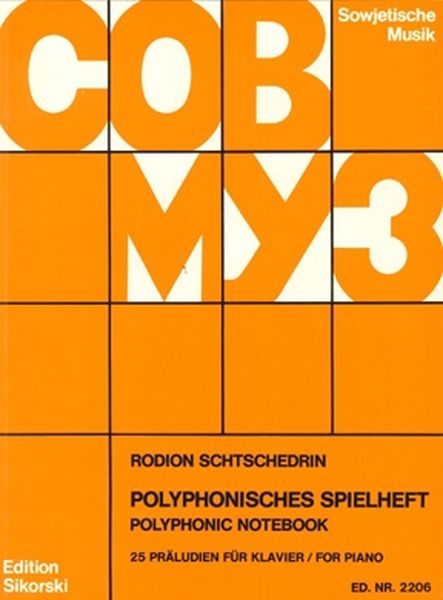 Polyphonic Notebook : 24 Preludes For Piano (1972).