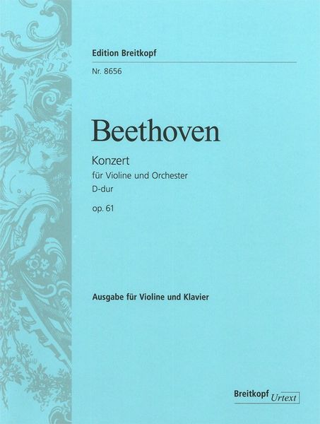 Konzert D-Dur, Op. 91 : Für Violine und Orchester / edited by Clive Brown.