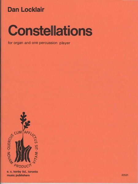 Constellations : For Organ and Percussion.