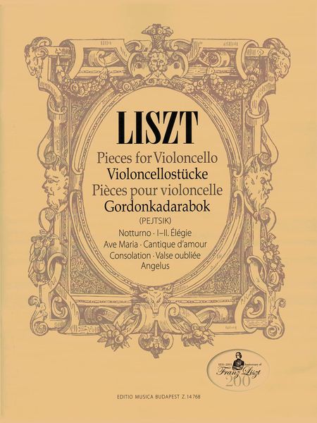 Pieces For Violoncello / edited and arranged by Arpad Pejtsik.