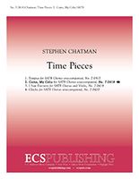 Time Pieces, No. 2 - Come, My Cecilia : For SATB Chorus A Cappella.