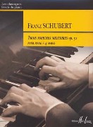 Marches Militaires (3) Op. 51 : For Piano Duet (1pf/4hds).