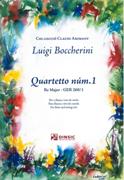 Quartetto Num. 1 Re Major - Ger 260/1 : For Flute and String Trio / edited by Peter Bacchus.