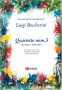 Quartetto Num. 3 Re Menor - Ger 260/3 : For Flute and String Trio / edited by Peter Bacchus.