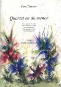 Quartet In Do Minor : For Violin, Viola, Violoncello and Piano / edited by Jordi Domenech.