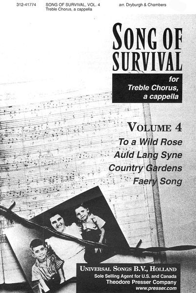 Song Of Survival, Vol. 4 : For SSA Treble Chorus A Cappella / arr. by Margaret Dryburgh.