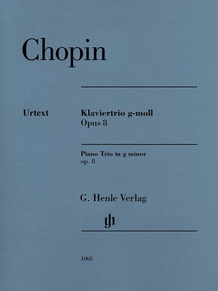 Klaviertrio G-Moll, Op. 8 / edited by Ernst Herttrich.