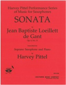 Sonata Op. 4 No. 11 : For Soprano Saxophone & Piano / transcribed by Harvel Pittel.