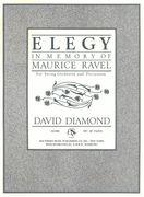 Elegy In Memory Of Maurice Ravel : For String Orchestra and Percussion.