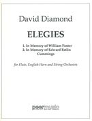 Elegies : For Flute, English Horn and String Orchestra.