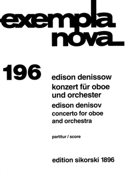 Concerto : For Oboe and Orchestra (1986).