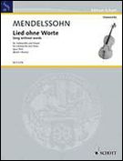 Lied Ohne Worte, Op. 30/3 : Für Violoncello und Klavier / edited by Wolfgang Birtel.