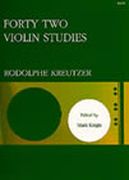 Forty-Two Studies : For Violin.