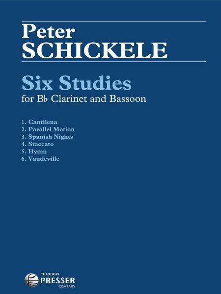 Six Studies : For B Flat Clarinet and Bassoon (2011).