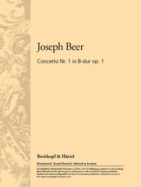 Concerto No. 1 In B Flat Major : For Clarinet and Piano / edited by John Madden.