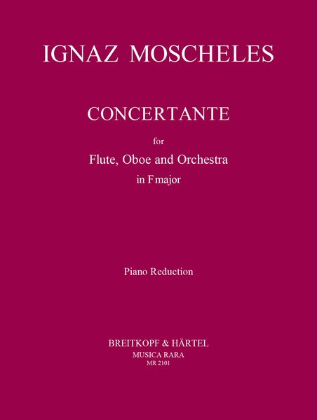 Concertante In F Major : For Flute, Oboe and Piano./ edited by Hermann Dechant.