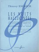 Les Nuits Hallucinées : Pour Mezzo-Soprano Et Orchestre / Piano reduction by Thibault Perrine.