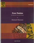 Four Psalms, Op. 50 : For Baritone Voice and Strings.