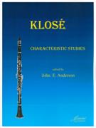 Characteristic Studies : For Clarinet / edited by John E. Anderson.