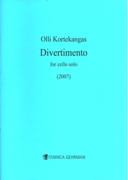 Divertimento : For Cello Solo (2007).