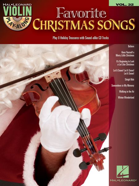 Favorite Christmas Songs : Violin Play-Along.