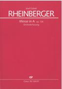 Messe In A, Op. 126 : Orchesterfassung / edited by Wolfgang Hochstein.