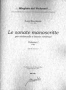 Sonate Manoscritte Per Violoncello E Basso Continuo, Vol. I / edited by Alessandro Bares.