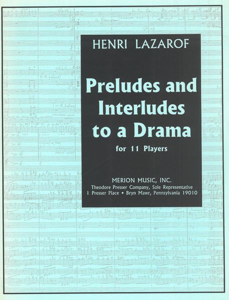 Preludes and Interludes To A Drama : For 11 Players.