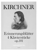 Erinnerungsblätter : 4 Klavierstüke, Op. 101 / edited by Harry Joelson.