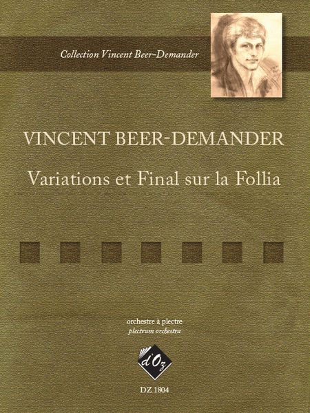 Variations Et Final Sur la Follia : For Plectrum Orchestra (2010).